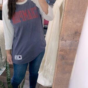 Champion spell out long sleeve T-shirt size large
